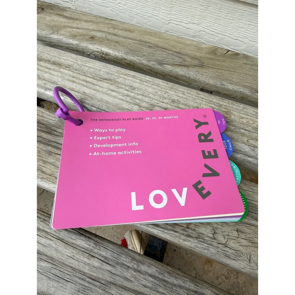 LOVEVERY The Enthusiast Play Guide 28 29 30 Months Toddler Activities